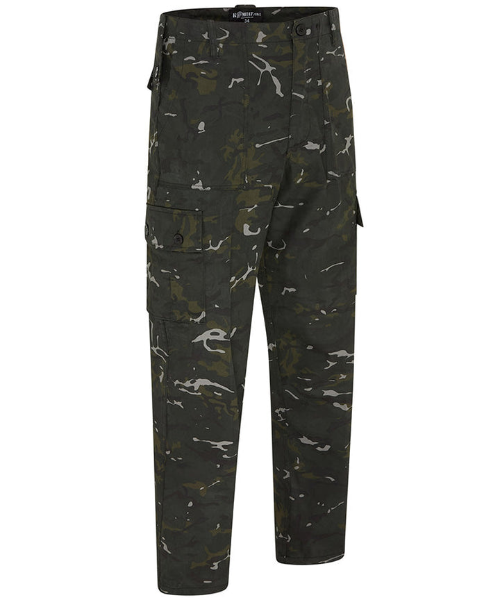 Black BTP Kombat Trousers