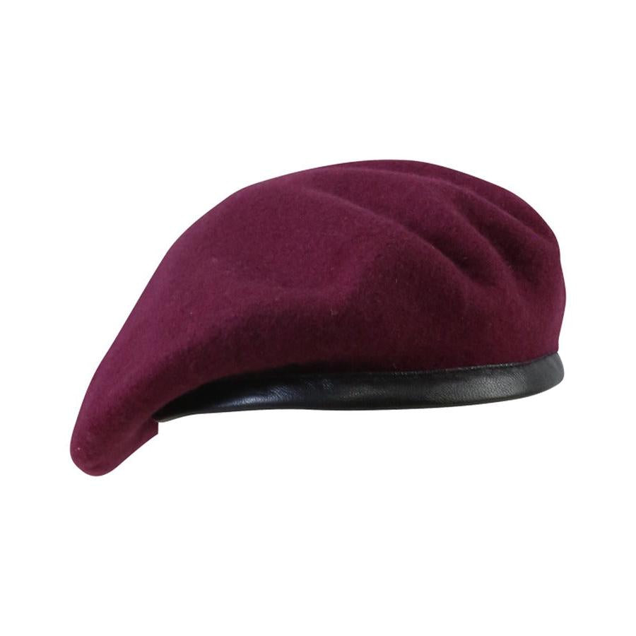 British Army Beret - Maroon