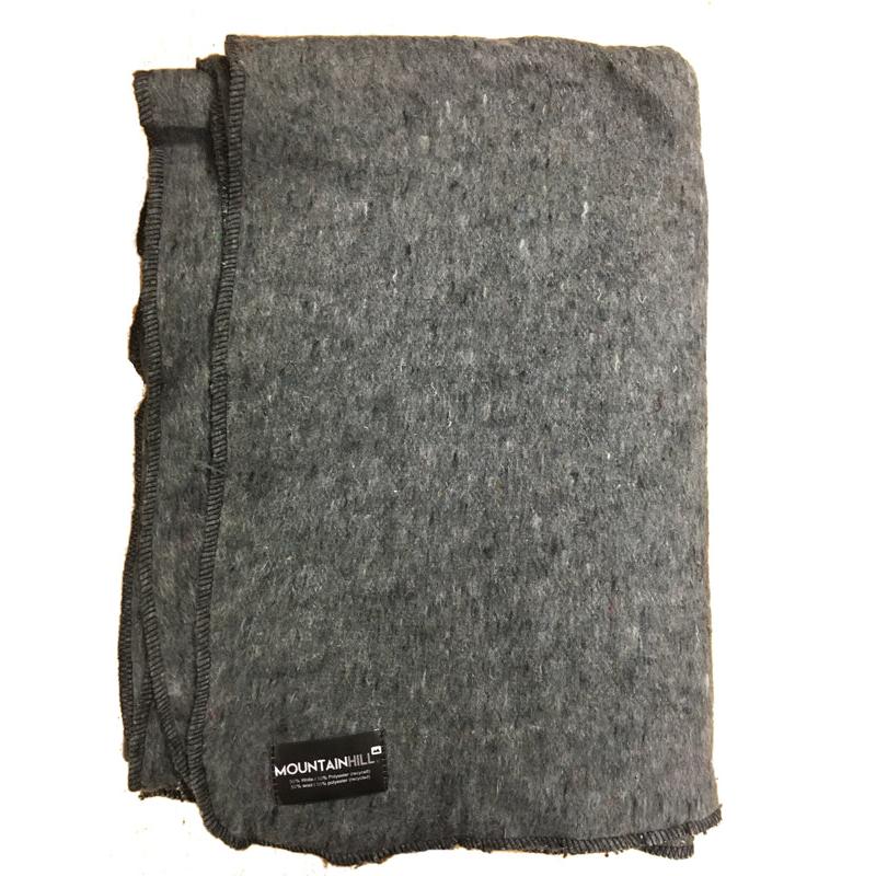 Blanket New 50% Wool - Mid Grey