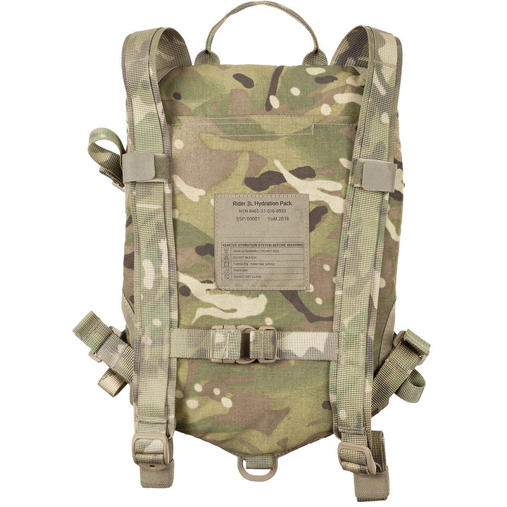 British Army Rider 3L Hydration System MTP
