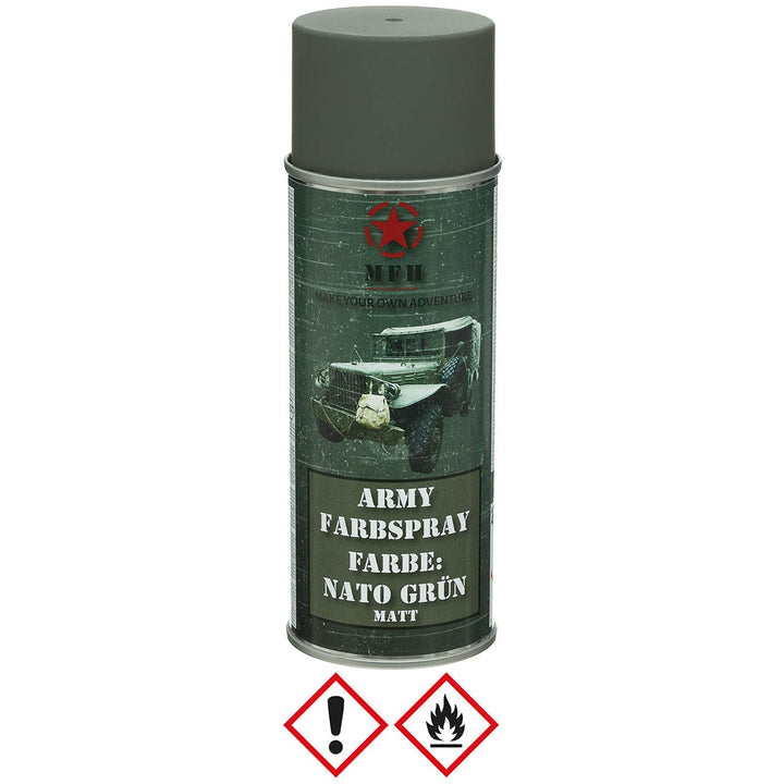 Nato Green Matt - Military Spray Paint 400ml