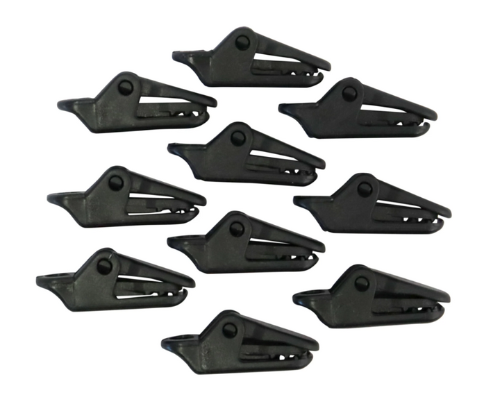 10pk Paracord Croc Clips