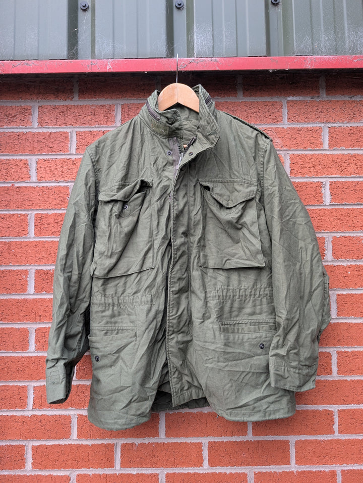 Genuine US Army M65 Field Jacket – Olive Green (Grade A - Small Short)
