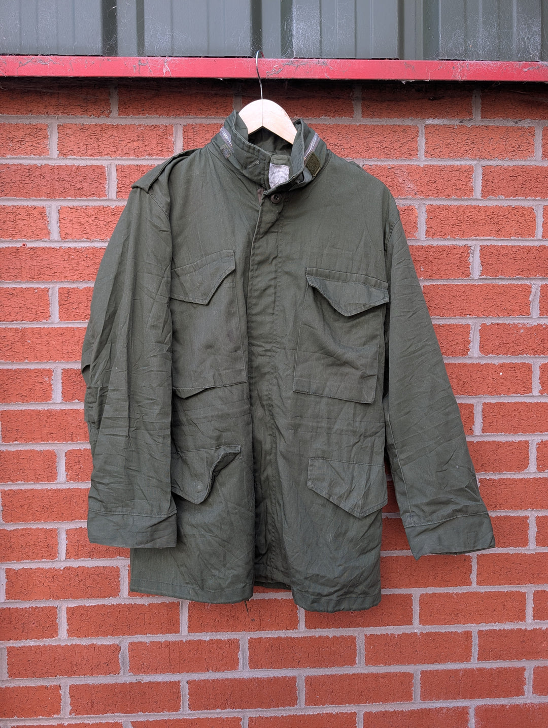 Vintage Vietnam War Era US Army M65 Field Jacket – 2nd Pattern Silver Zip (Grade A)