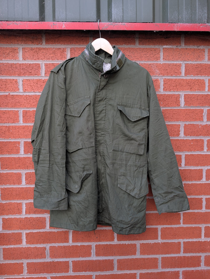 Vintage Vietnam War Era US Army M65 Field Jacket – 2nd Pattern Silver Zip (Grade A)