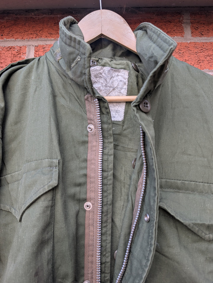 Vintage Vietnam War Era US Army M65 Field Jacket – 2nd Pattern Silver Zip (Grade A)
