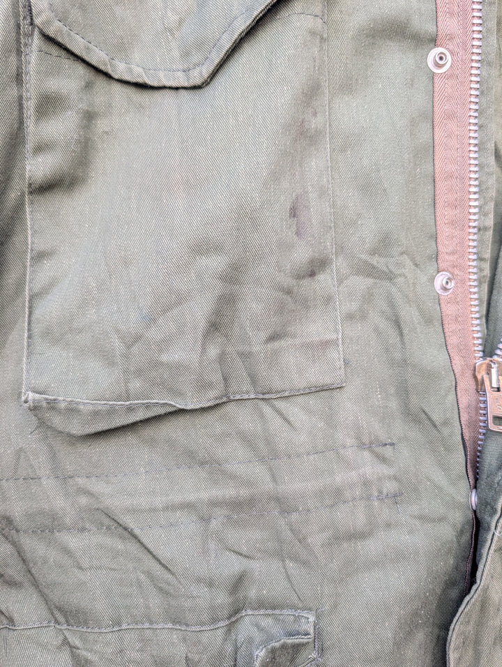 Vintage Vietnam War Era US Army M65 Field Jacket – 2nd Pattern Silver Zip (Grade A)