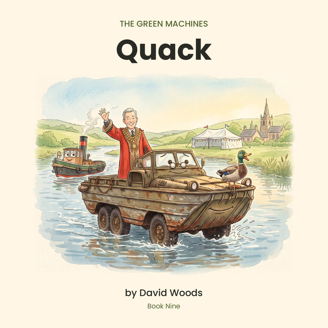 Front cover of Quack, The Green Machines Book Nine, a children&