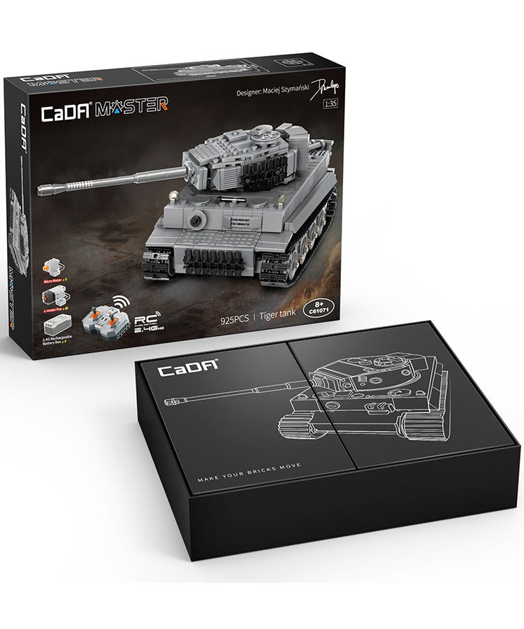 C61071W - Tiger Tank Remote Control / Blocks