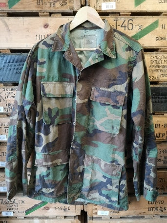 US camo print jacket