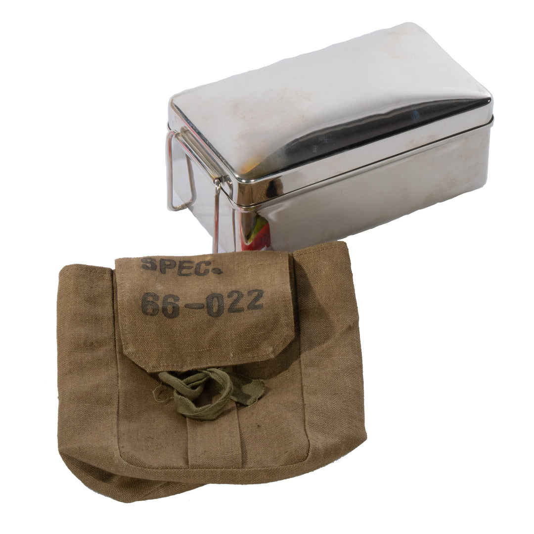 Czech Army Stainless Steriliser ( Mess Tin )