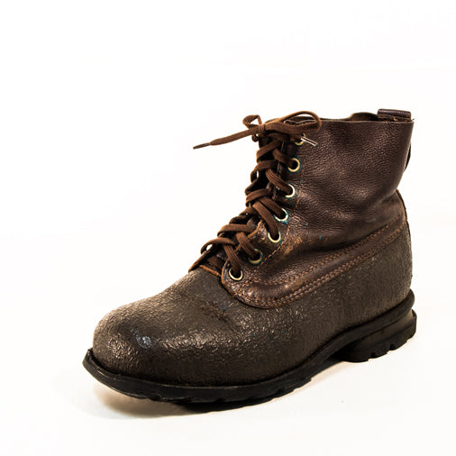 Swedish Army Brown Gummi m59 Boots