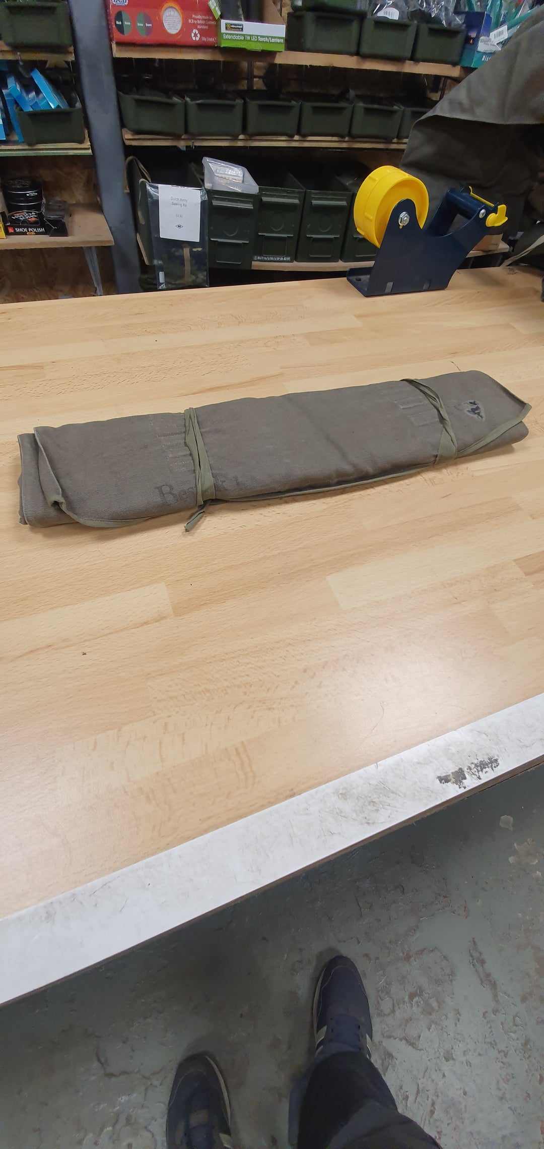 Swedish army tool roll XLarge- Grey