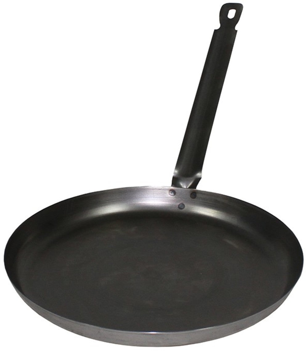 26 cm steel camping frying pan