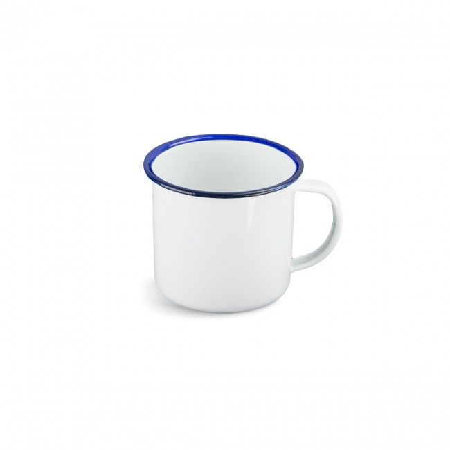 White Vintage Enamel Mug