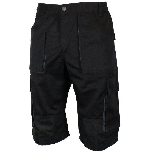 Mens Multipocket Cargo Contrast Work Shorts - DW10-2