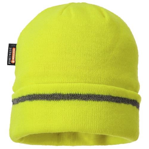 Adults Portwest Reflective Trim Knit Hat-3