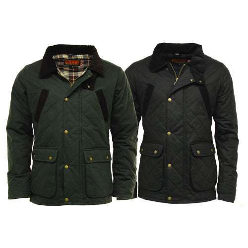 Game Oxford Quilted Wax Jacket-0