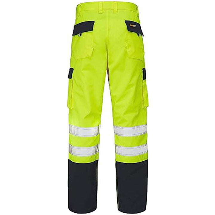 Mens Hi Vis Polycotton Safety Work Trousers - HV039-3
