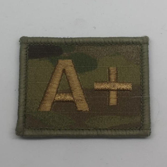 A+ Military Blood Group Patch Multicam®