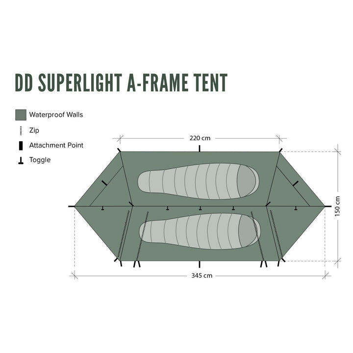 DD SuperLight - A-Frame Tent