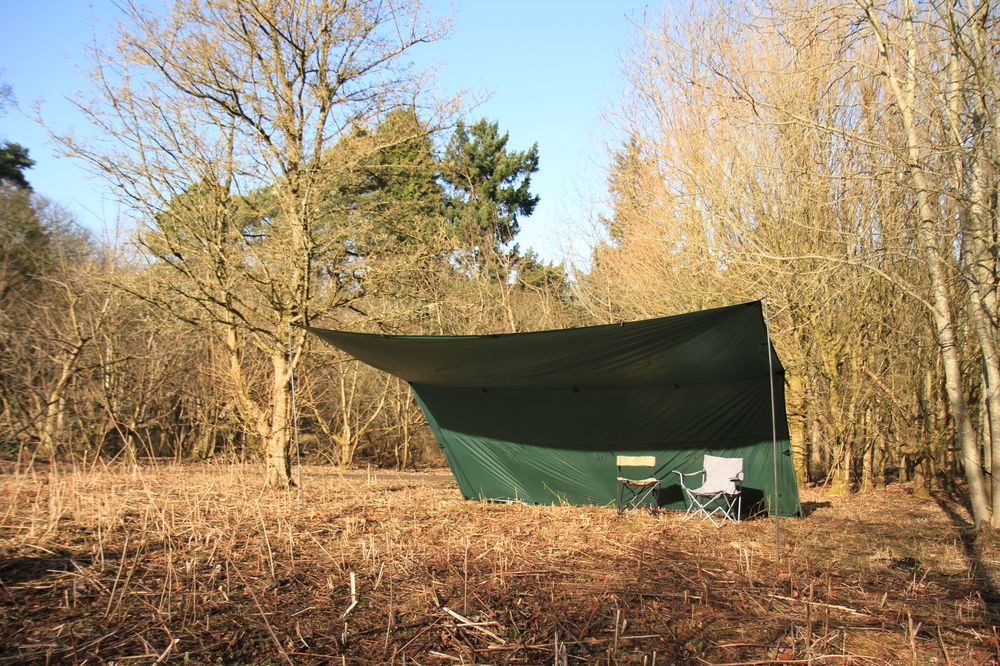 DD Hammocks 5 x 5 tarp Olive Green