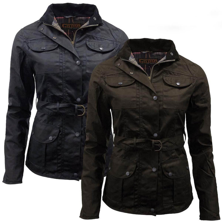 Ladies Game Morgan Antique Wax Jacket-0