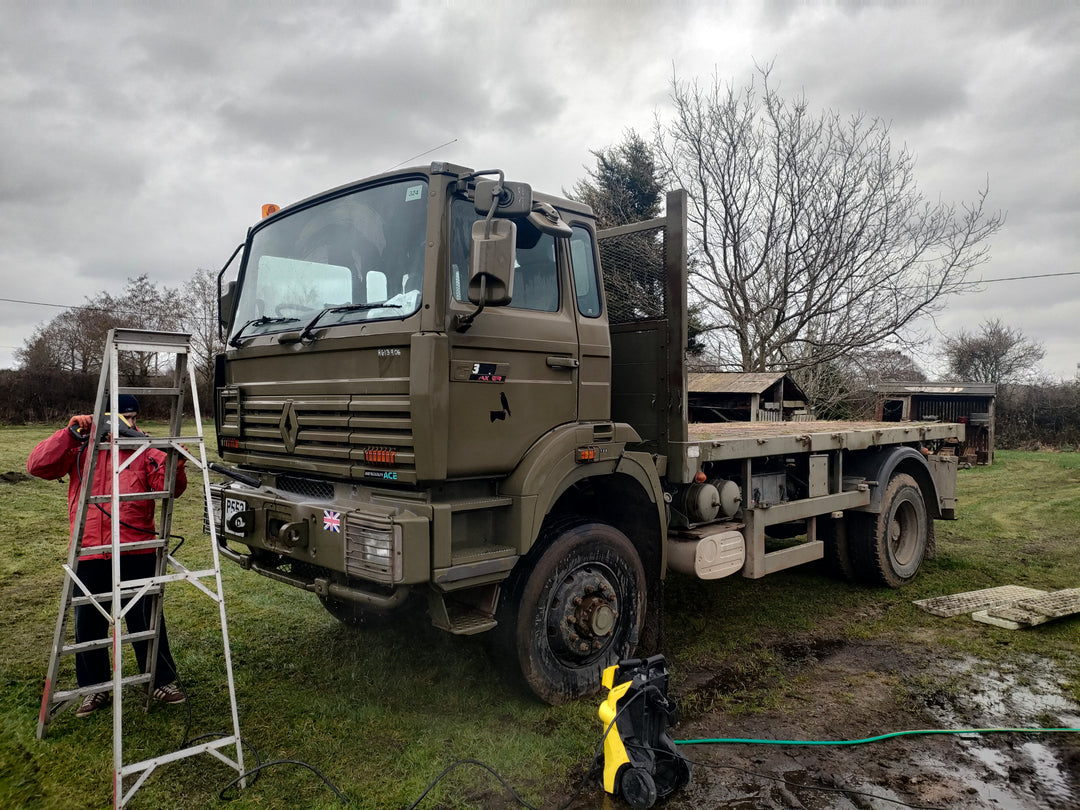 British Army Renault G3000 Maxter 4x4 Truck For Hire
