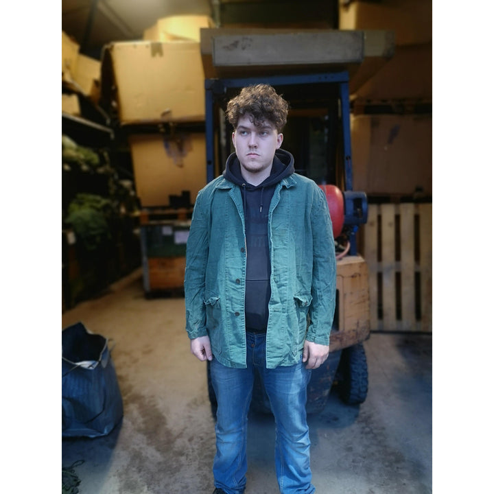Swedish Army Vintage Cotton Work Jacket