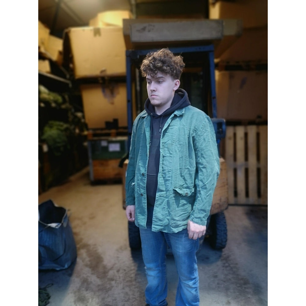Swedish Army Vintage Cotton Work Jacket