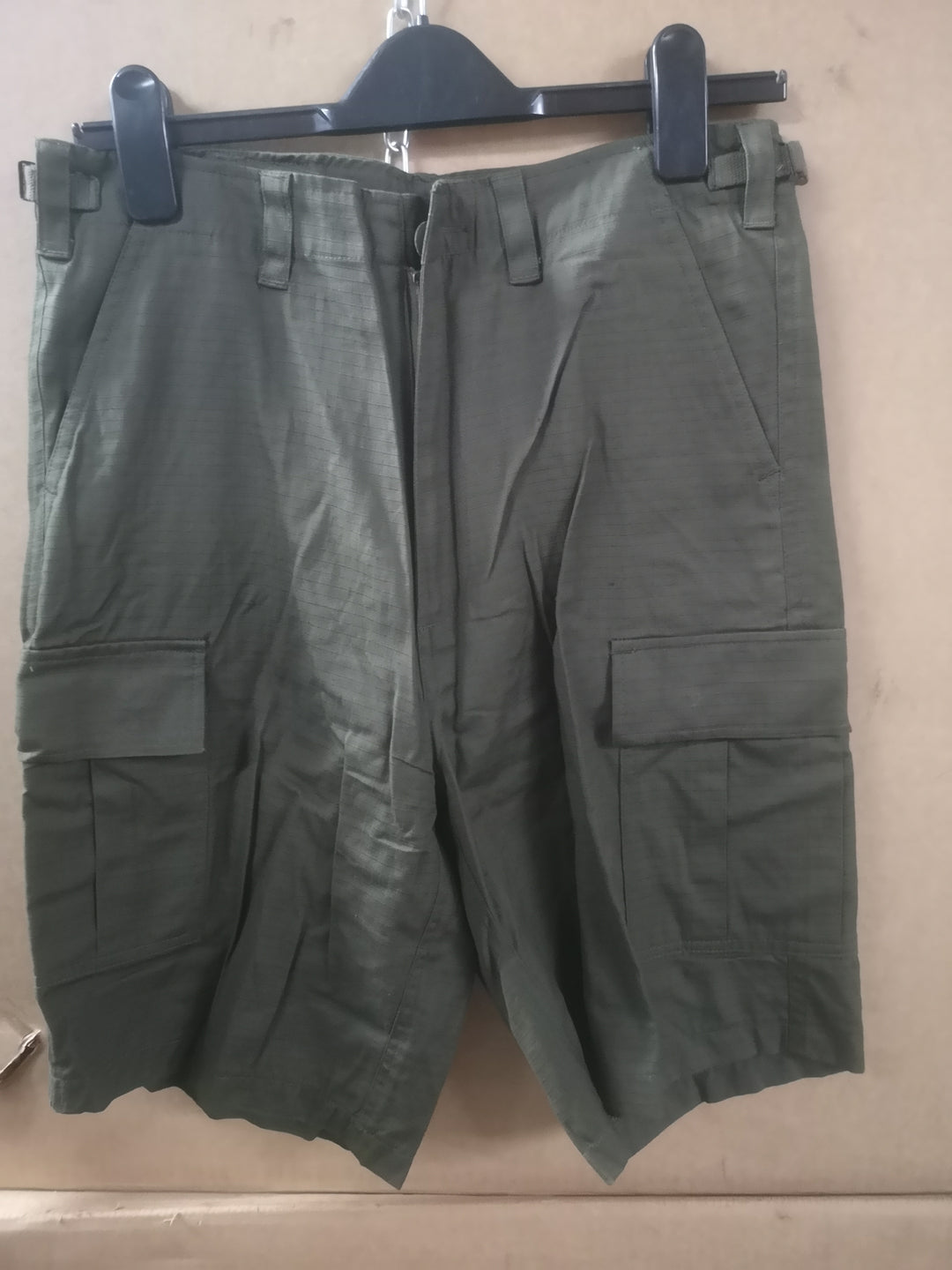 Olive Green Ripstop Shorts