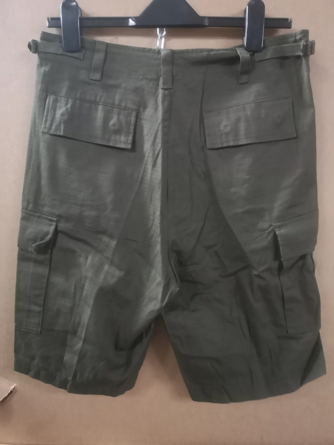 Olive Green Ripstop Shorts
