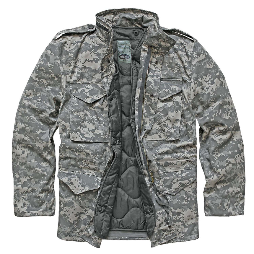 M65 Field Jacket ACU Digital Camo US Army Type MilitaryMart