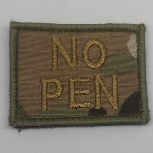 No Pen ( Penicillin )  Military  Patch Multicam®