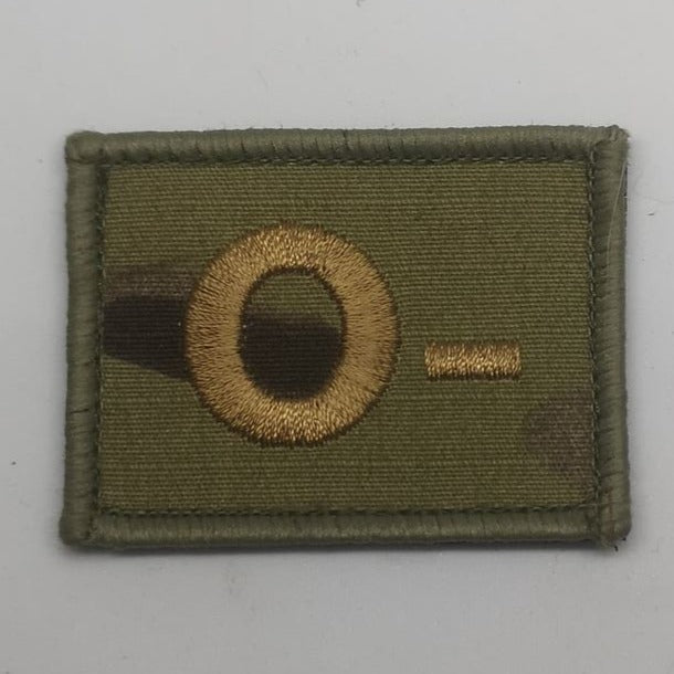 O- Military Blood Group Patch Multicam®