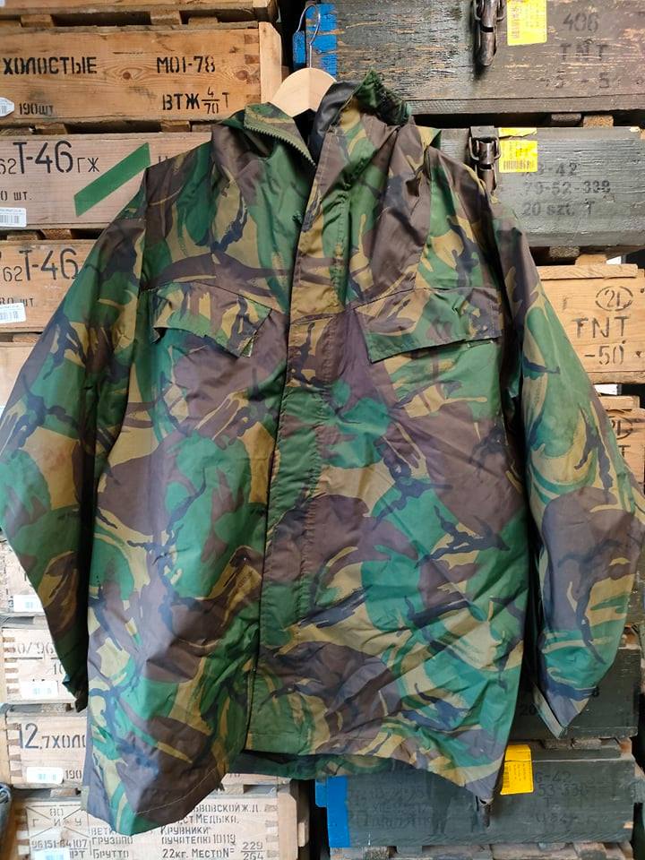 British Army DPM PVC Waterproof Jacket