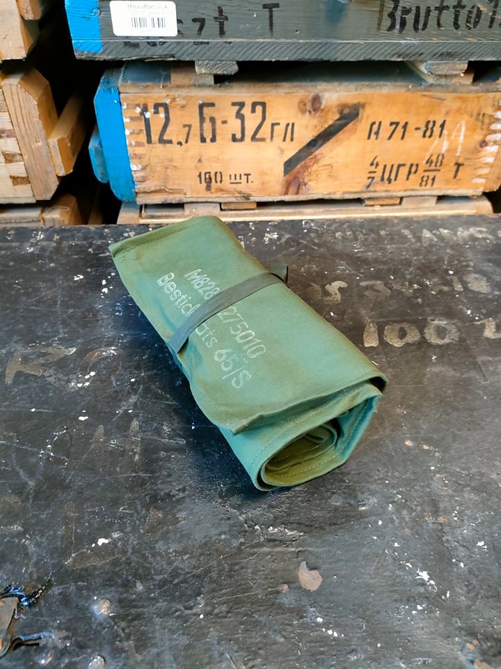 Swedish Army  OG Tool Roll - Large