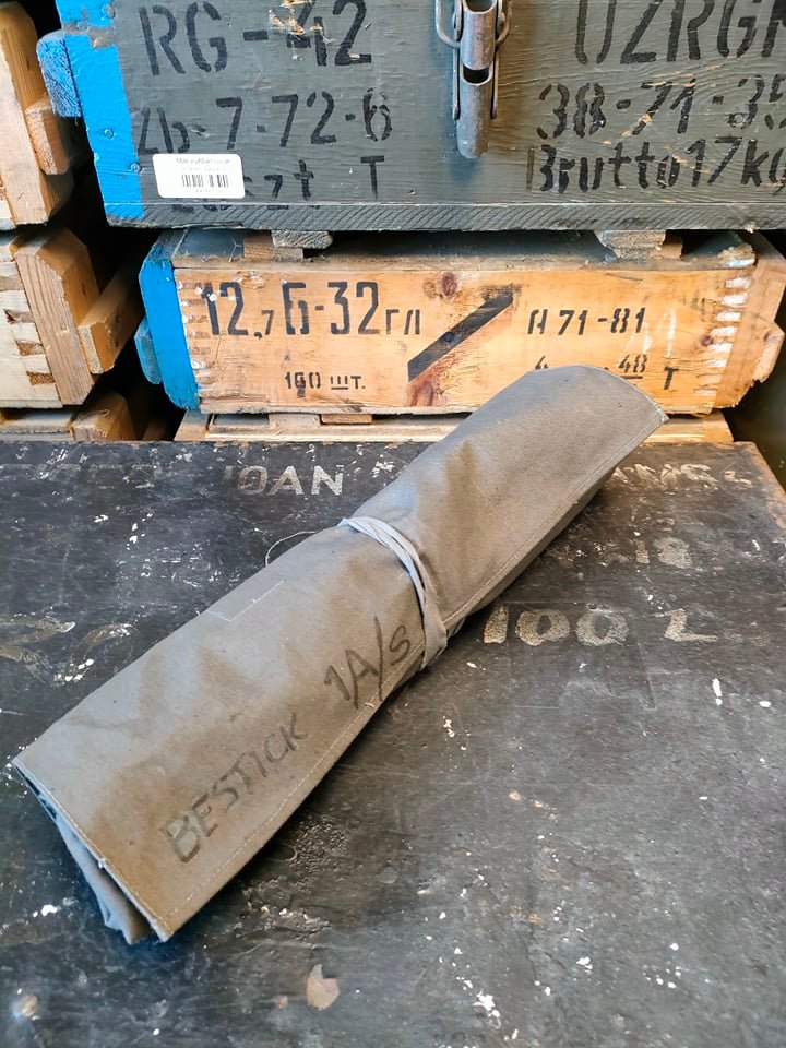 Swedish army tool roll Large- Grey