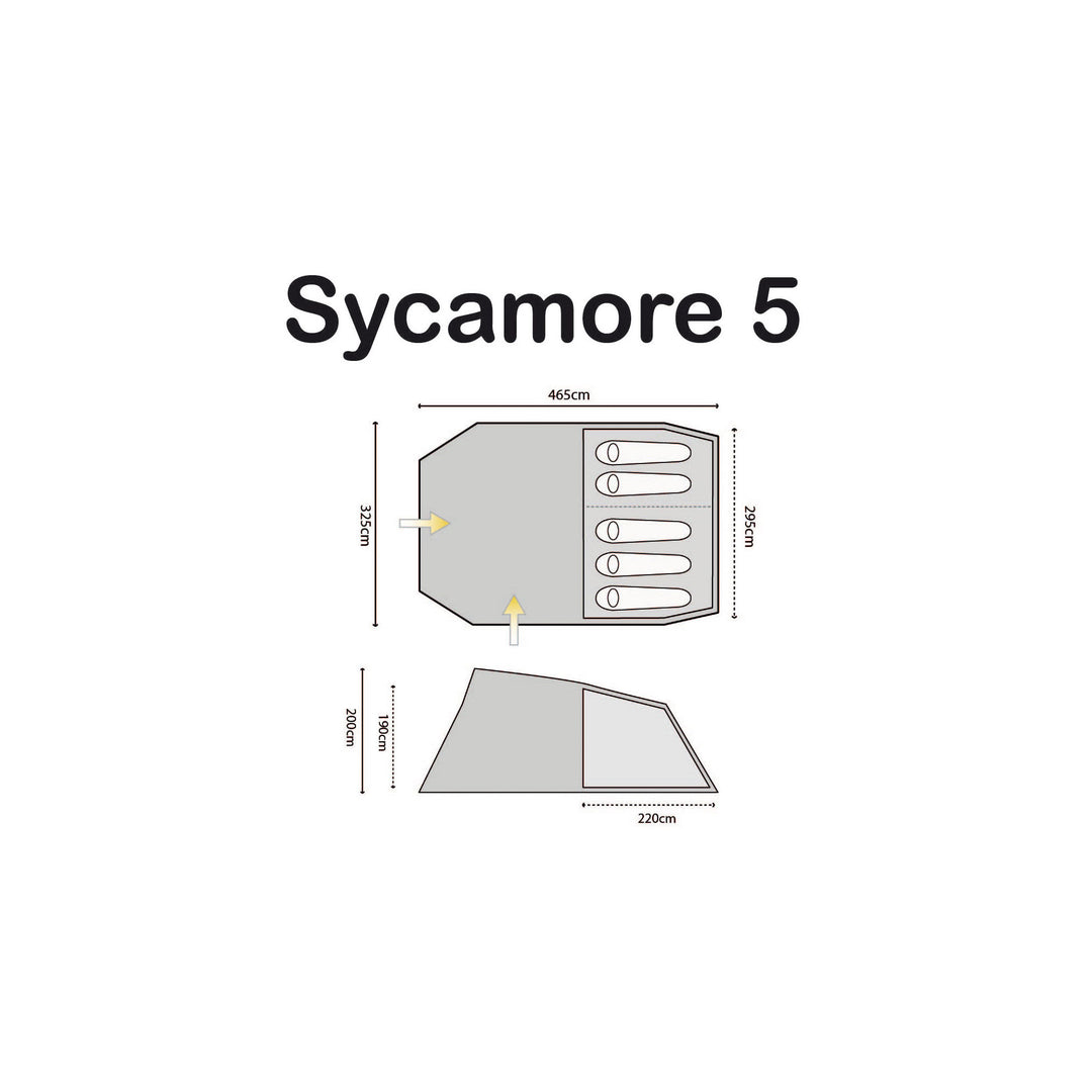 Sycamore 5 - Family Tent