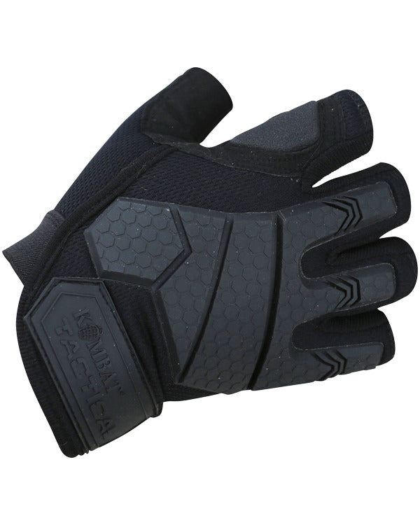 Alpha Fingerless Gloves - Black