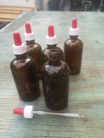 Amber Medical Pipette dropper Bottle