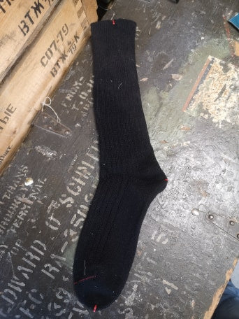 British Army Wool Black Sock - New