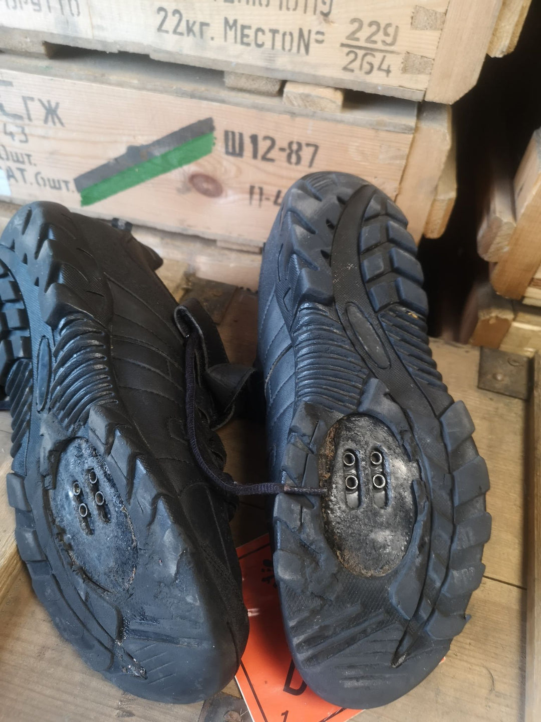 British Police Endura Cycle Shoes