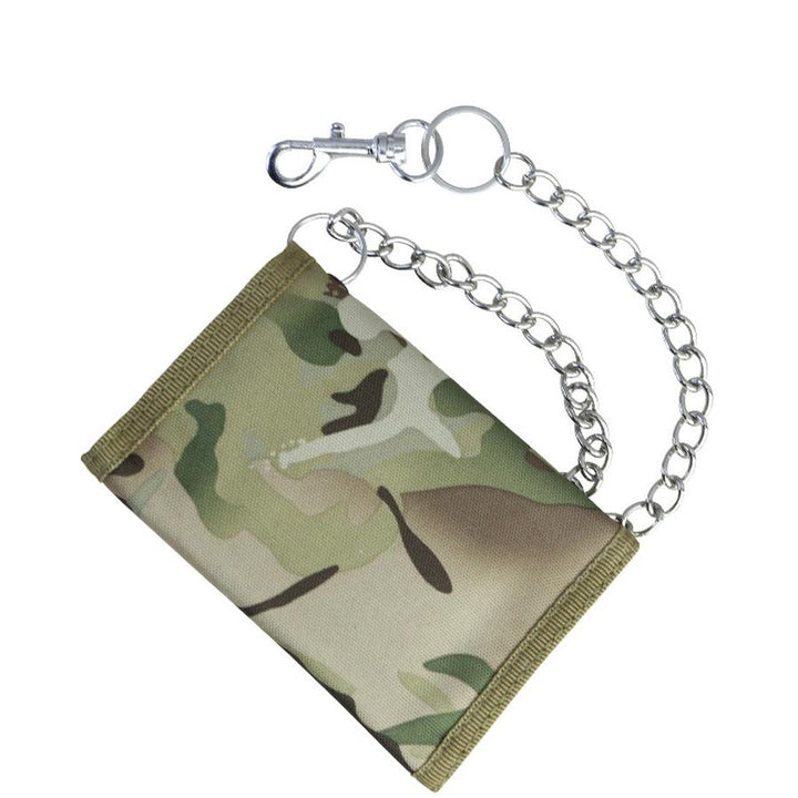 Military Camo Wallet and chain