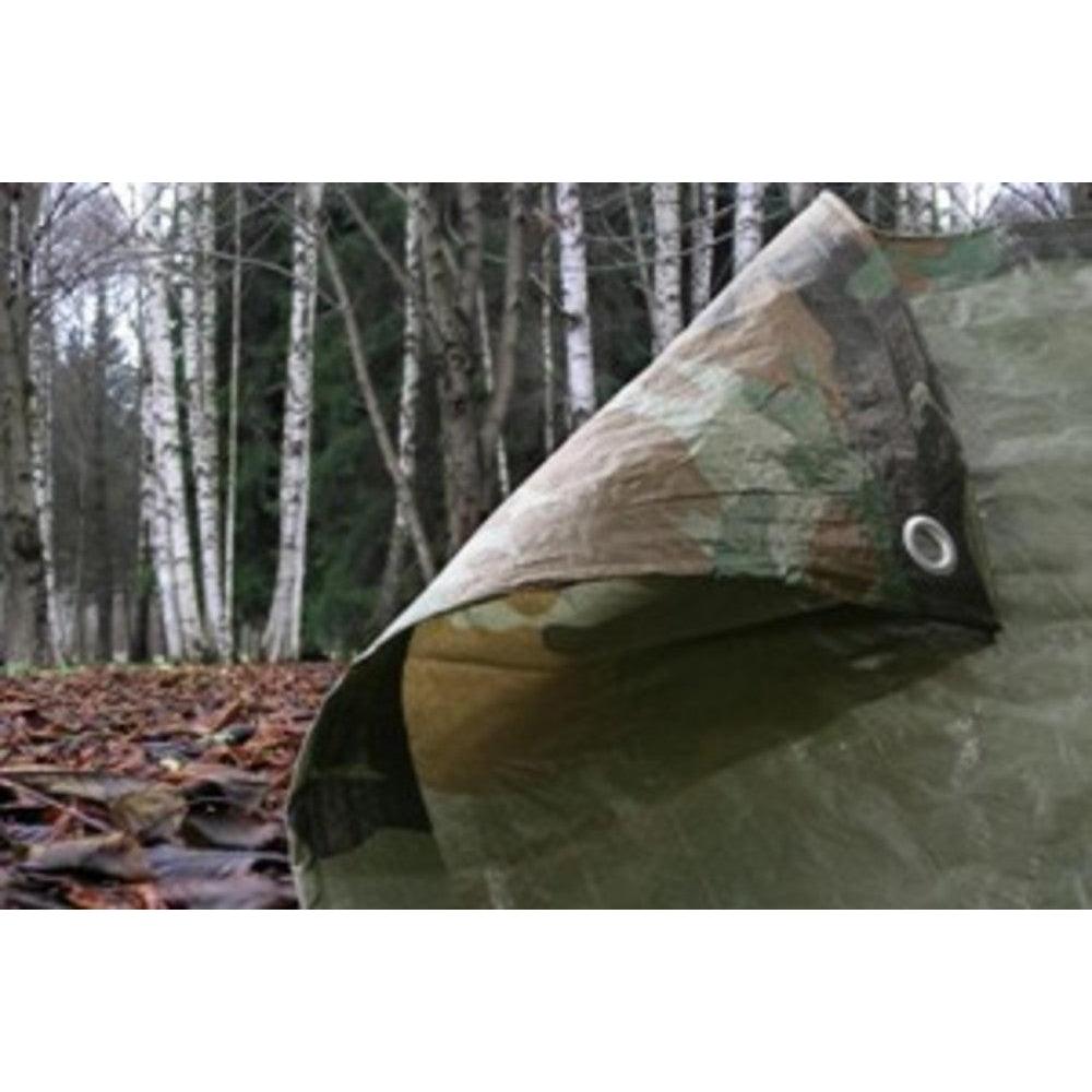 Camouflage Tarpaulin 1.2M x 1.8M