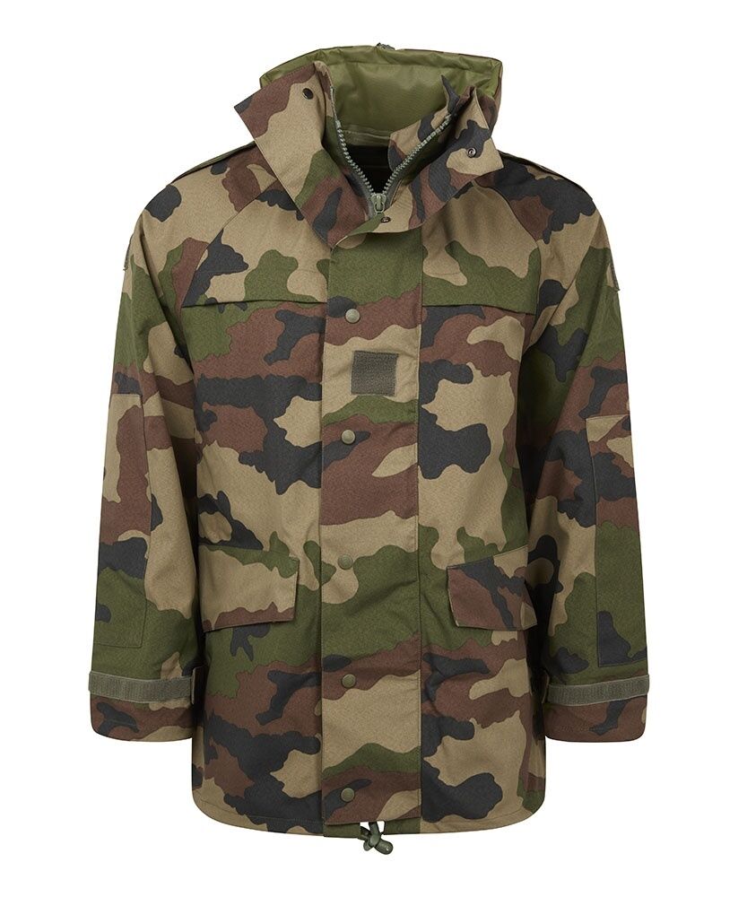 French Army CCE Woodland Camo MVP Breathable Jacket