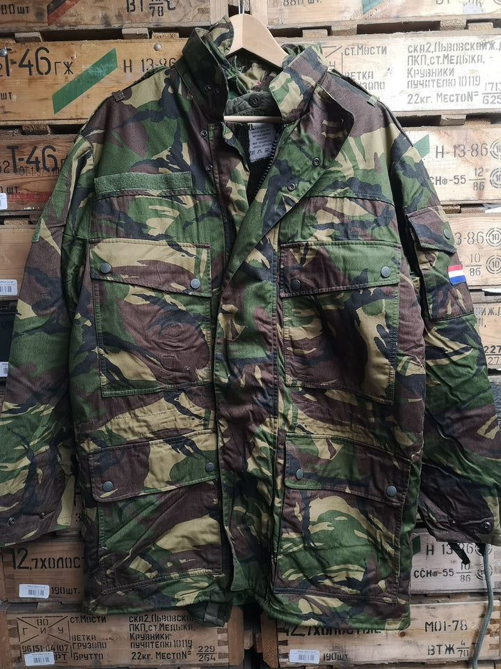 Dutch 3-in-1 DPM pile lined Camo Goretex Parka - Unissued