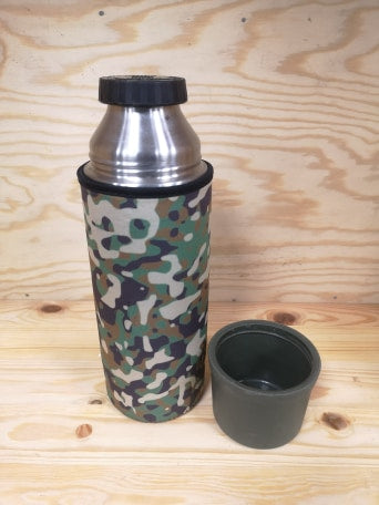 Dutch Army Thermos Flask with neoprene cover