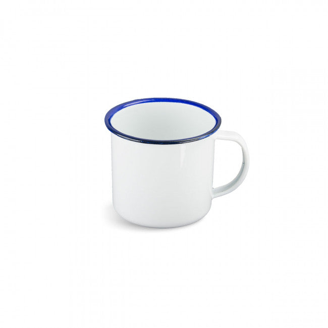 White Vintage Enamel Mug