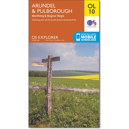 Arundel & Pulborough OS Explorer OL10